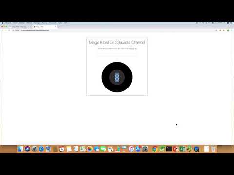 Creating a Magic 8 Ball in HTML5 with Javascript