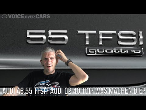 Audi ändert die Typenbezeichnungen VOC News Audi A8 55 TFSI Audi A8 50 TDI