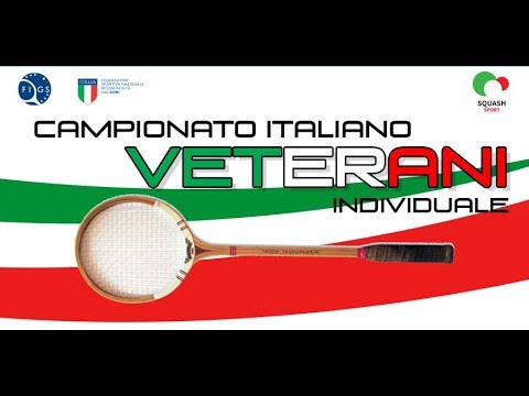 2019 - Squash - Camp. Italiani Veterani individuali - Day 2