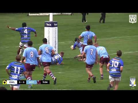 2019 John I Dent Premier 2 - Round 3 Highlights - Uni North v Wests