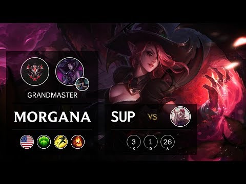 Morgana Support vs Rakan - NA Grandmaster Patch 10.2