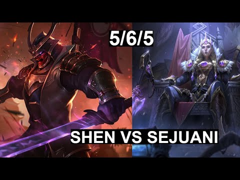 SHEN TOP VS SEJUANI | 5/6/5 | GAME 3