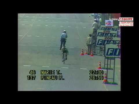 Tour de France 1989 21e et dernière étape Versailles   Paris 24,5 km clm   01h55