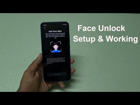 Redmi 9A| Redmi 9i : Face Unlock Setup & Working