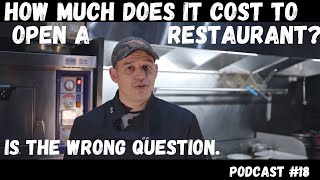 How much does it cost to open a restaurant?
