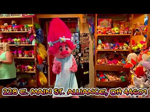 Poppy at The Troll Hole Museum, Alliance, OH!!#troll #toys #trolllife #nbc #funny #fun #doll