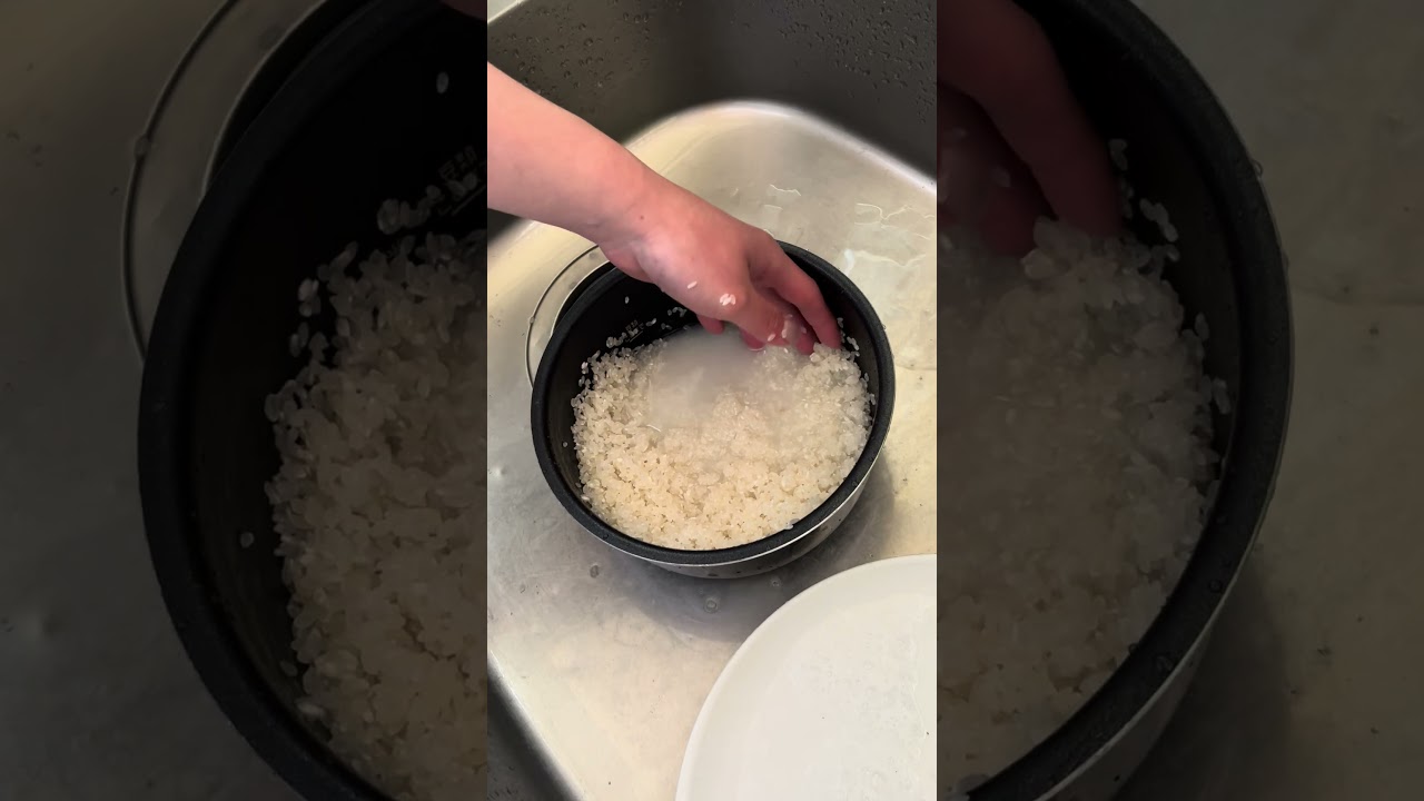 ASMRお米ゴシゴシ🌾