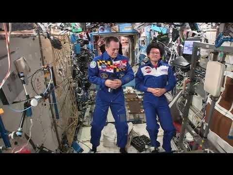 Expedition 55 Inflight Event - WBFF-TV, April 27, 2018