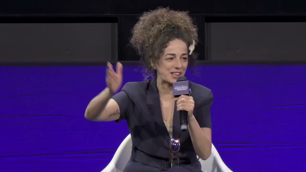 Masih Alinejad and Leopoldo López