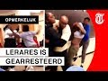 Lerares slaat leerling (17) in elkaar