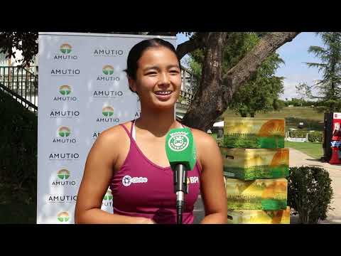 Entrevista Alexandra Eala, pasa a cuartos de final