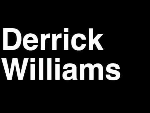 How to Pronounce Derrick Williams Minnesota Timberwolves NBA Basketball Player Runforthecube