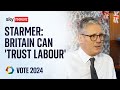 Sir Keir Starmer: 'Country first, party second' the Labour leader tells Sky News