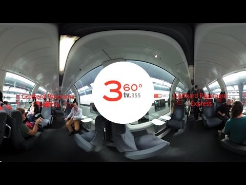 Podróż Gotthard Panorama Express - 360°