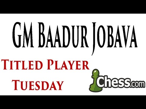 ♚ GM Baadur Jobava Wins the 1st. ever Titled Tuesday Tournament On Chess.com