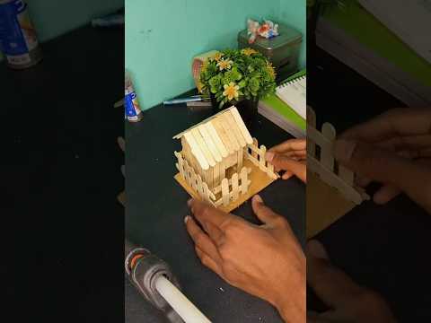 ice cream sticks craft।#art#trending#viral#craft#trendingshorts