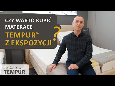 Czy warto kupić materace Tempur z ekspozycji?