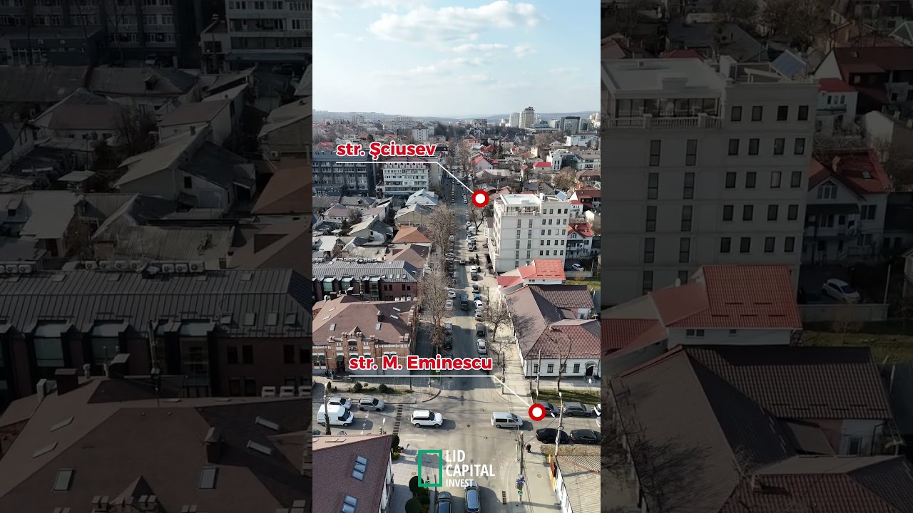 Îți prezentăm o ofertă rară pe piață — clădire separată, amplasată în centrul vechi, la intersecția străzilor Șciusev și Mihai Eminescu.