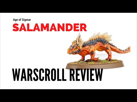 Age of Sigmar Salamander Warscroll Review