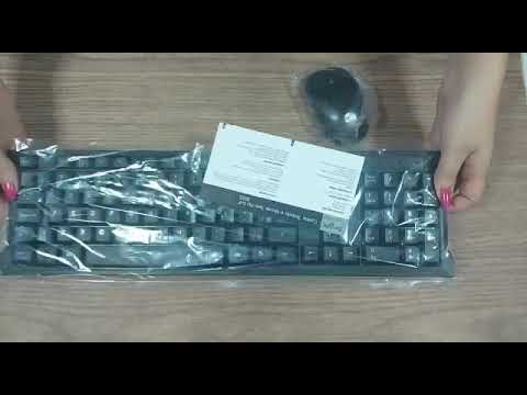 Teclado e mouse sem fio Bright