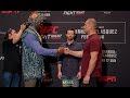 UFC Phoenix Media Day Staredowns - MMA Fighting