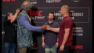 UFC Phoenix Media Day Staredowns - MMA Fighting