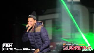 J .Cole Performs &quot;Nobody&#39;s Perfect&quot; at Sold Out Cali Christmas 2012