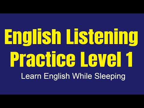 Improve Vocabulary ★ Learn English While Sleeping ★ Listening English Practice Level 1 ✔