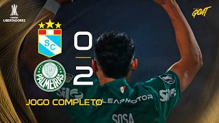 SPORTING CRISTAL X PALMEIRAS | JOGO COMPLETO | CONMEBOL LIBERTADORES