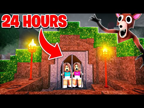 We Survived In A CAVE in 99 Nights In The Forest..