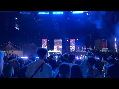 Fantastic open air party on UMF Radio Stage at Ultra Europe 2022 in Split, Croatia