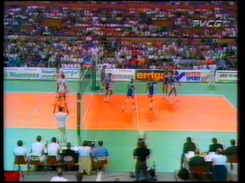 1991 Eurovolley ITA - USSR set 1