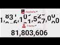 Live sub count HACKED PewDiePie hits 100 Trillion !