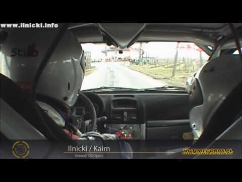 Ilnicki / Kaim - onboard_oes_3_Wilga - 8 Rajd Mazowiecki - Renault Clio Sport