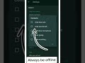 How To Freeze Last Seen On GB Whatsapp