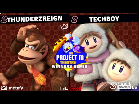 Project M Theatre - ThundeRzReign (Donkey Kong) Vs. techboy (Ice Climbers) - Winners Semis