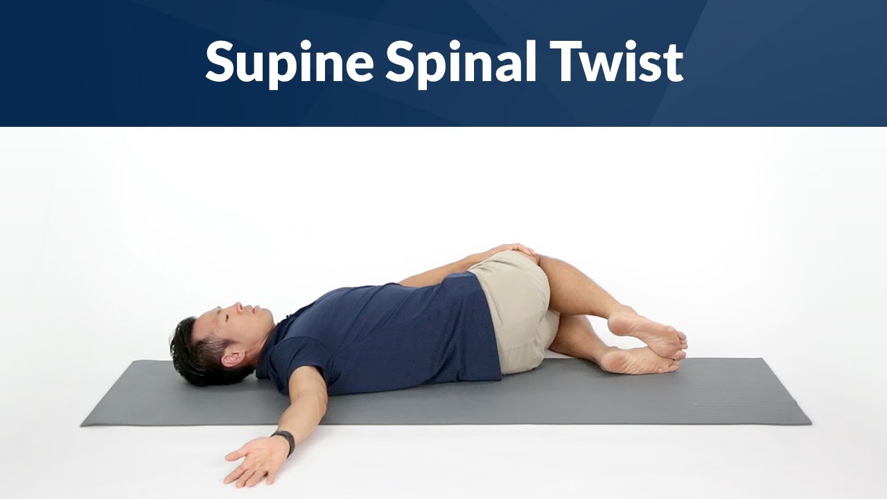 How To Do Supine Spinal Twist Supta Matsyendrasana 