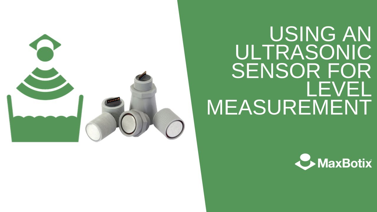 Using an Ultrasonic Sensor for Level Measurement