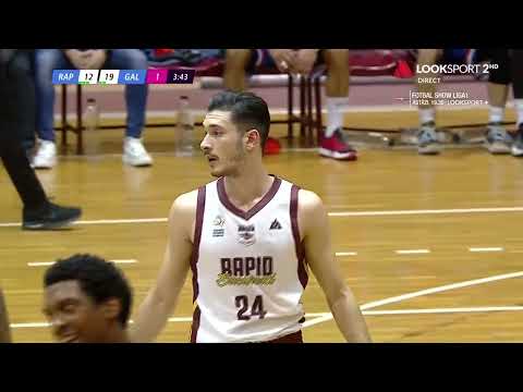 Meciul anului până acum: Rapid - CSM Galaţi 103-100. Coş în ultima secundă