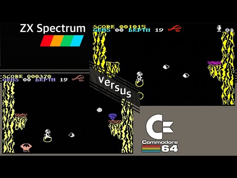 C64 vs. ZX Spectrum - 8 games from 1984