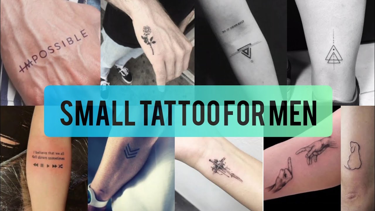 small tattoo design ideas for men