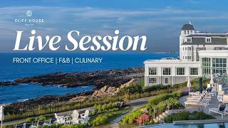 Live Session with Cliff House Maine | Luxury Hospitality Careers in the U.S. 🇺🇸