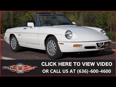 1993 Alfa Romeo Spider (CC-910438) for sale in St. Louis, Missouri