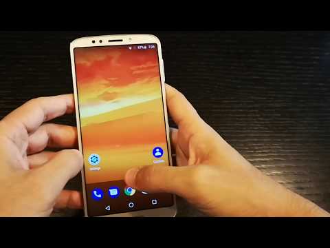 Quick setting : Moto E5 Plus