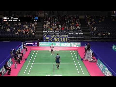 Match point - Wen Chi Hsu vs Line Højmark Kjærsfeldt - WS, Final - Scottish Open 2021