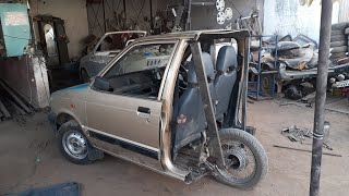 Maruti 800 Become 3 wheeler 🤣 | Maruti 800 | MAGNETO11