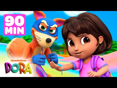Swiper No Swiping!! #4 ✋ Dora & Swiper's Best Moments for 90 Minutes | Dora & Friends