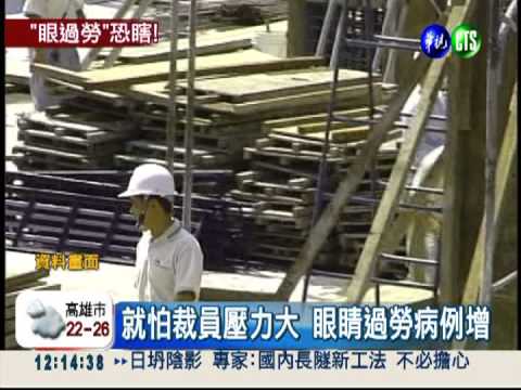 壓力大 "眼睛過勞死"增2-5成