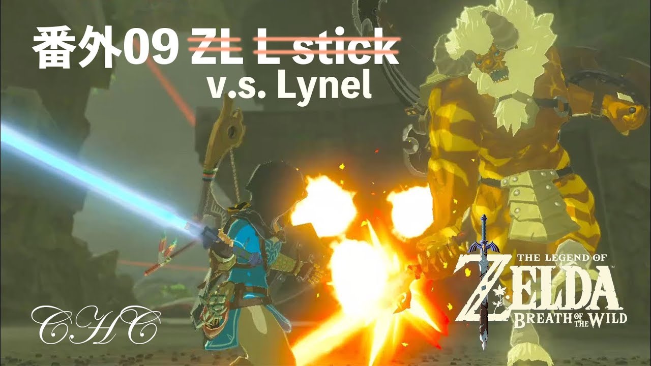 番外09 - 限制按鈕的人馬戰("No ZL" or "No L Stick" v.s Lynel)