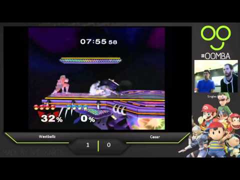 WNMO 3 - Westballz (Falcon) vs Cesar (Marth) - SSBM